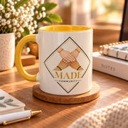 TASSE MADE JAUNE
