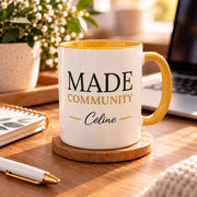TASSE MADE JAUNE
